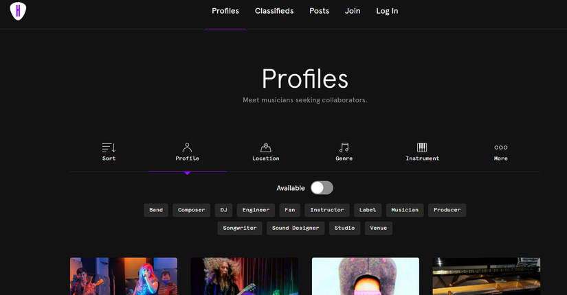 hendrix website screenshot