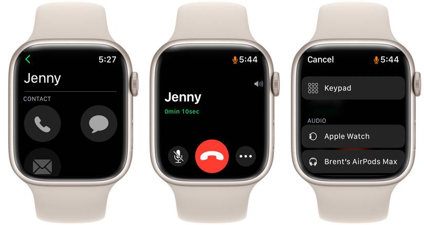 make apple watch phone calls