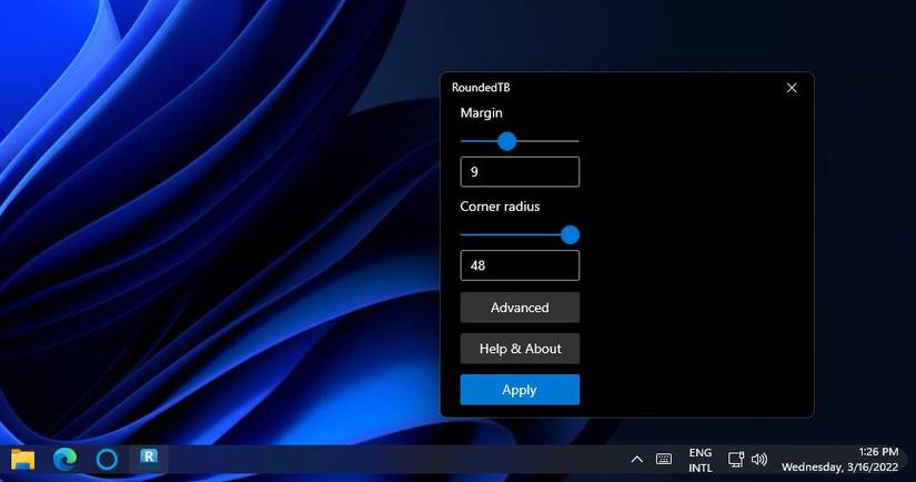 Make Windows 11 Taskbar Rounded How to Add Rounded Corners to Windows 11’s Taskbar