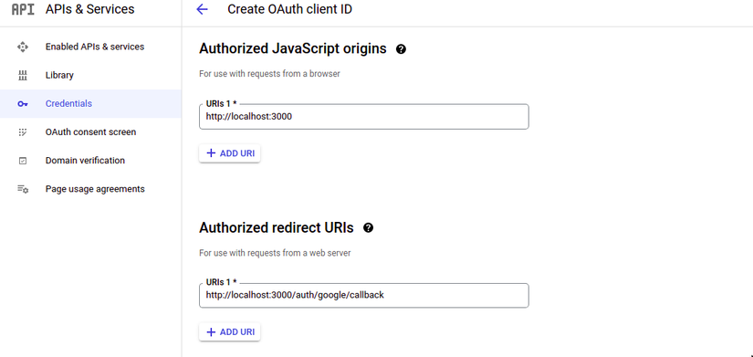 NodeJS Google Authentication Using Passport and Express
