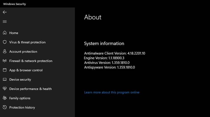 How to Manually Update Microsoft Defender