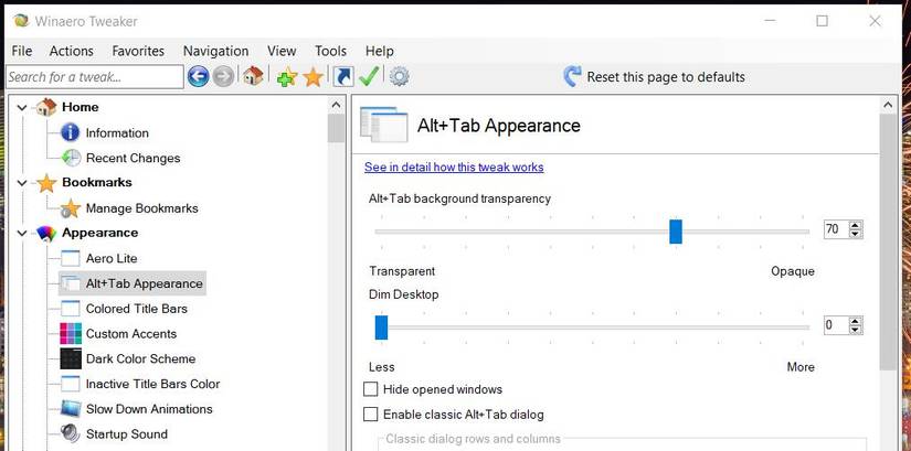 How to Customize the Alt + Tab Switcher in Windows 10