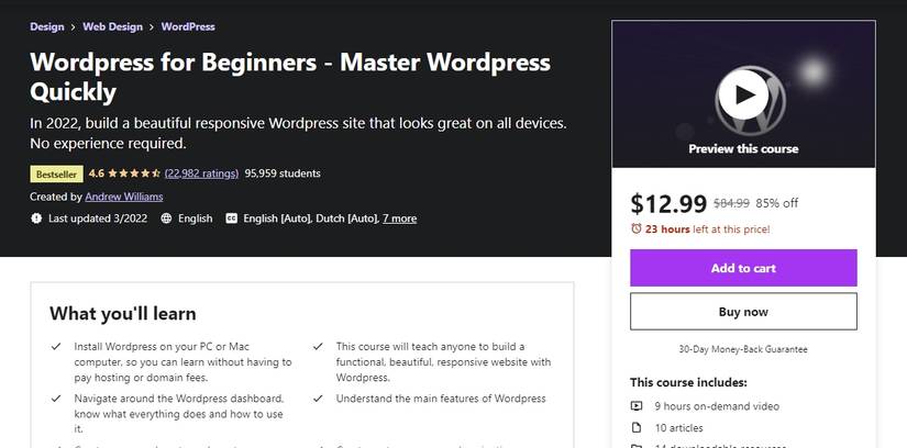 The 7 Best Online Courses to Learn WordPress