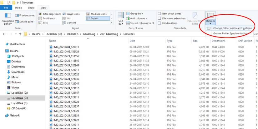 Window Computer Folder View How to Change Folder View Globally in Windows 10