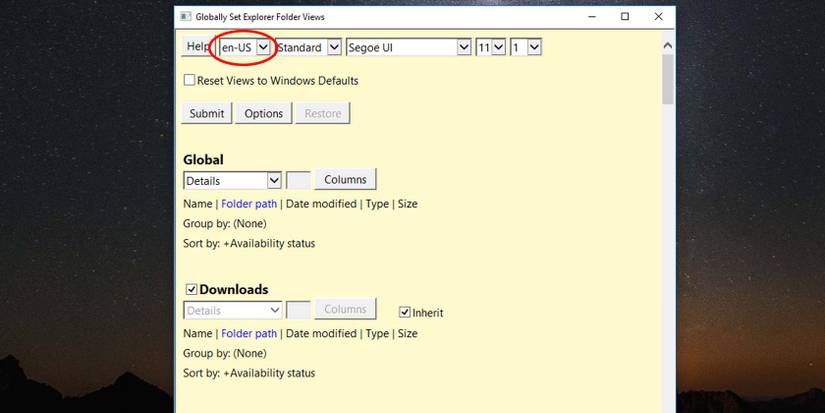 How to Change Folder View Globally in Windows 10