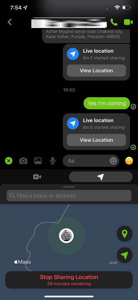 How to Share Your Location on Facebook Messenger