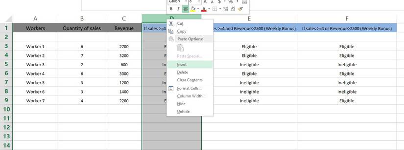 How to Add a Column in Excel (2 Ways)