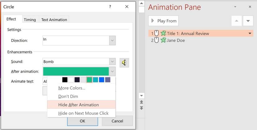 How to Use the Animations Pane in Microsoft PowerPoint