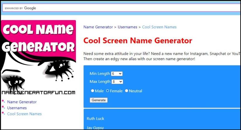 The 8 Best Screen Name Generators to Pick a Cool Online Name
