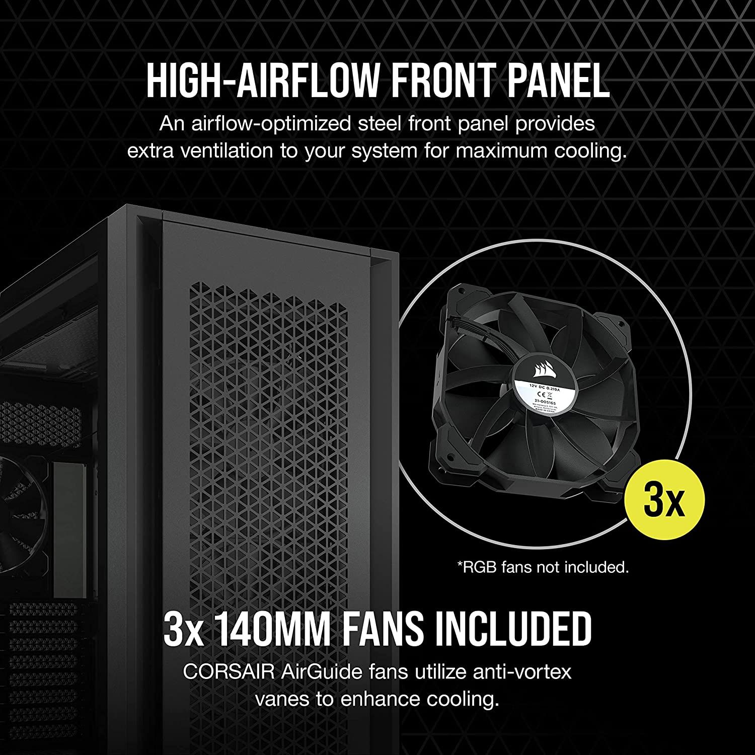 فن های جریان هوا Corsair 7000D