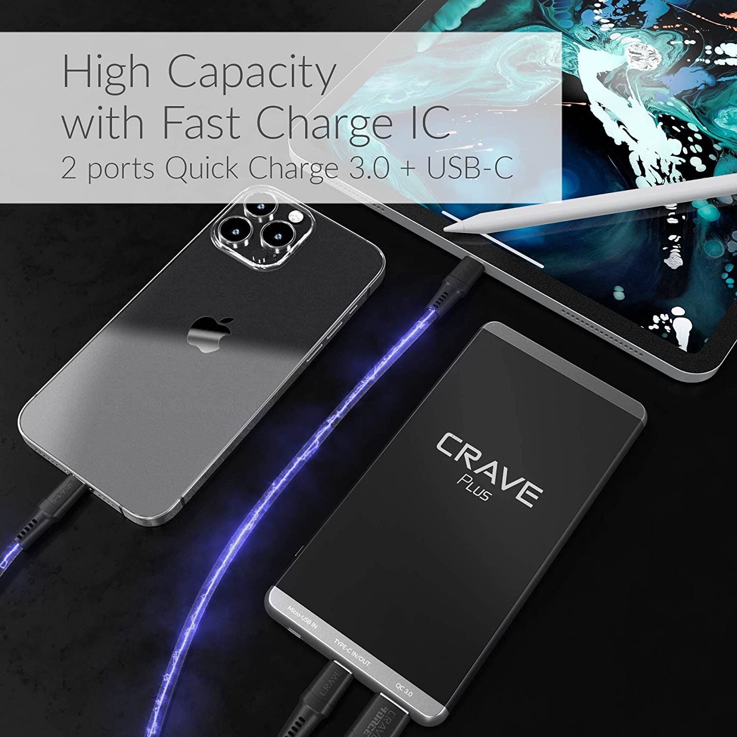 Crave Plus Aluminum Quick Charge