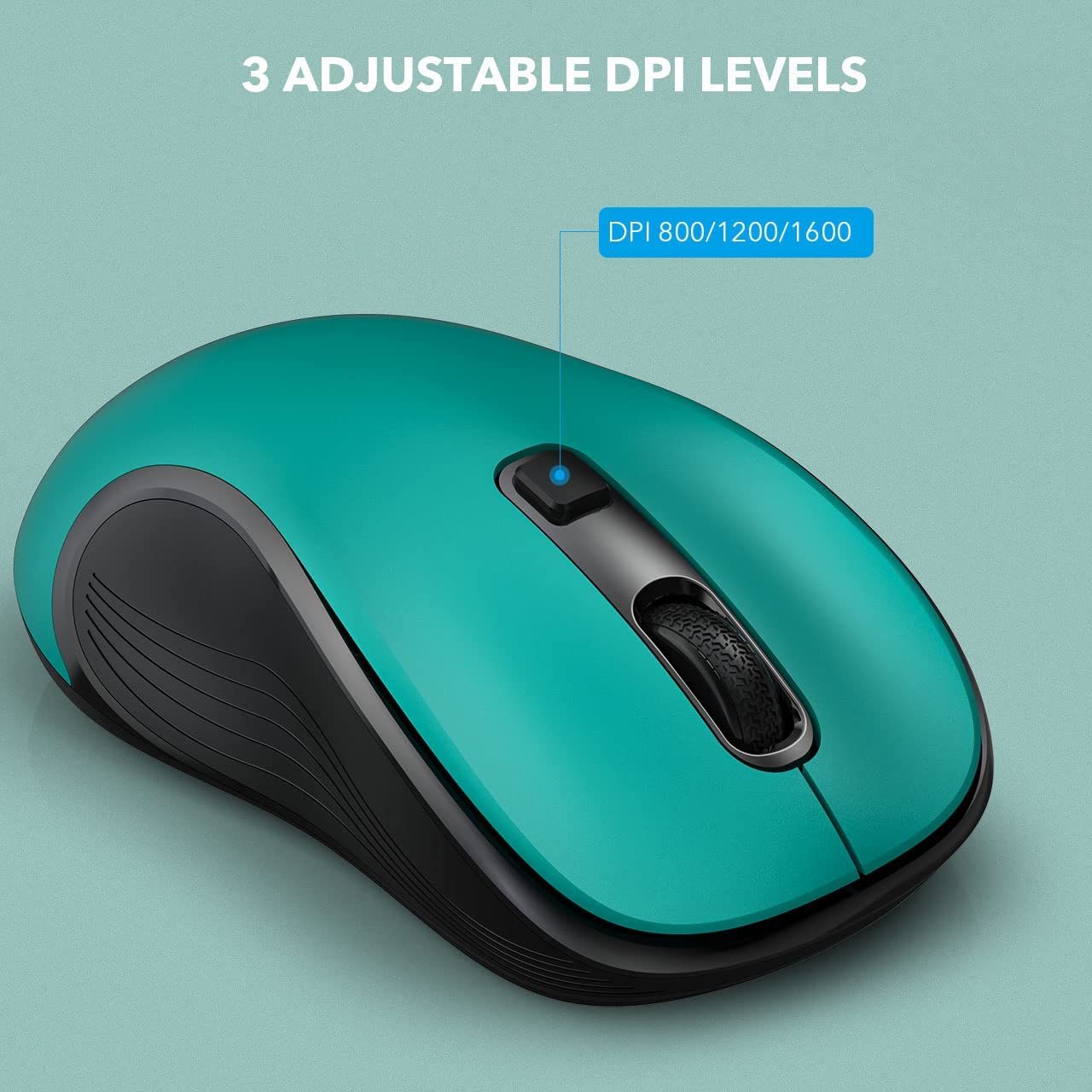Deeliva Wireless Mouse DPI