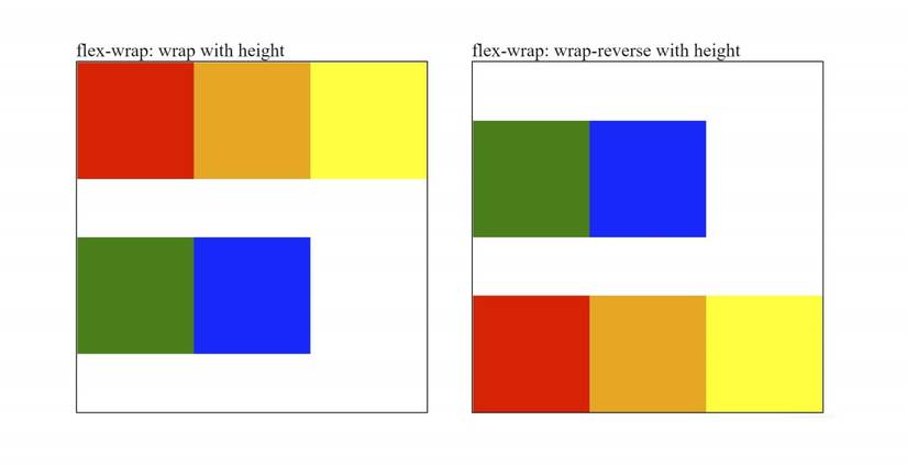 Color boxes have spaces between rows if height is set to parent container