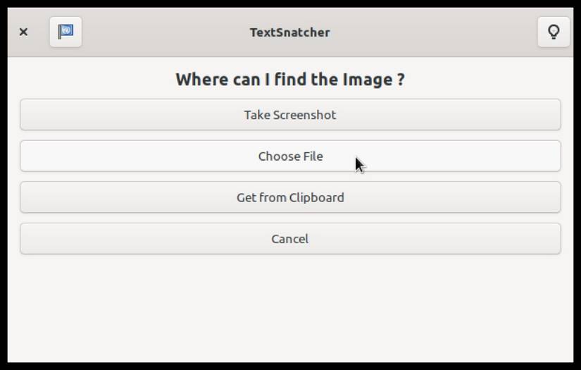 How to Extract Text From Images on Linux With TextSnatcher