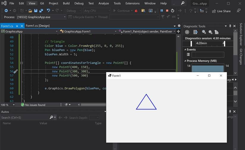 How to Add Graphics to a C# Windows Form Application