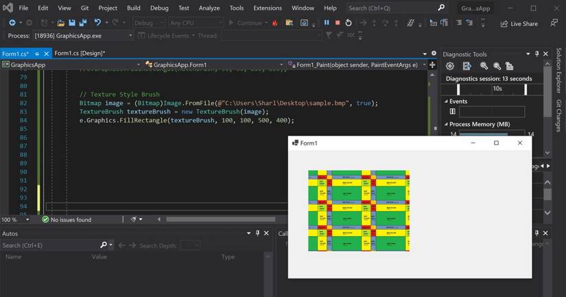 How to Add Graphics to a C# Windows Form Application