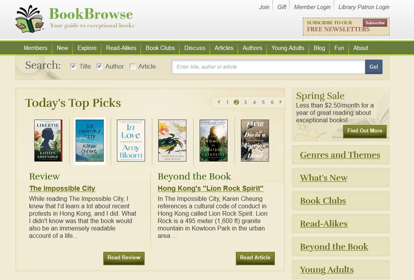 10 Great Sites to Search for Books by Plot or Subject
