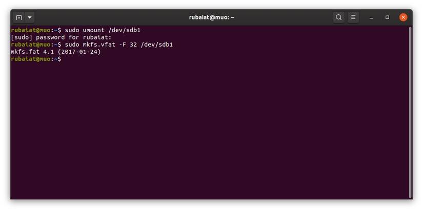 How to Format Your USB Drive on Linux