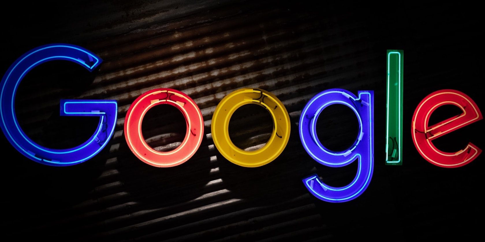neon google sign
