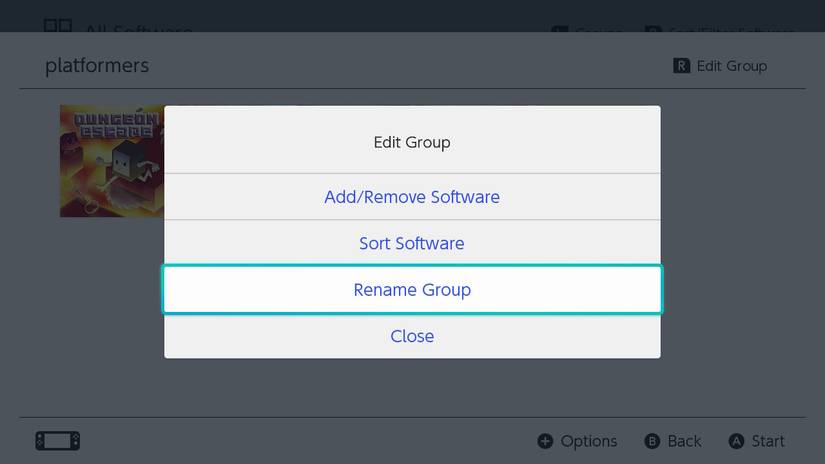 How to Organize Nintendo Switch Games Into Groups