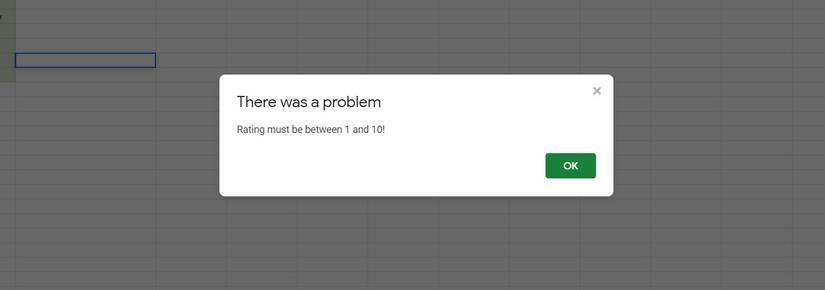 How to Use Data Validation in Google Sheets