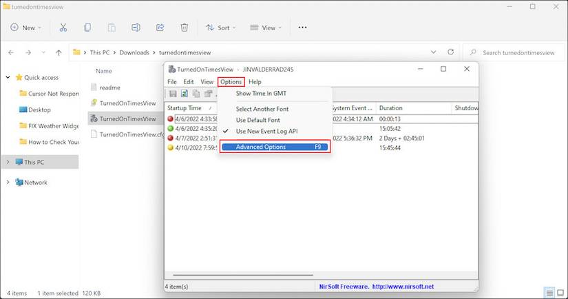How to Check Your Startup and Shutdown History in Windows