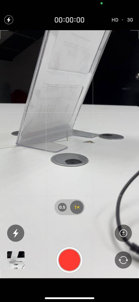 iphone camera video mode options