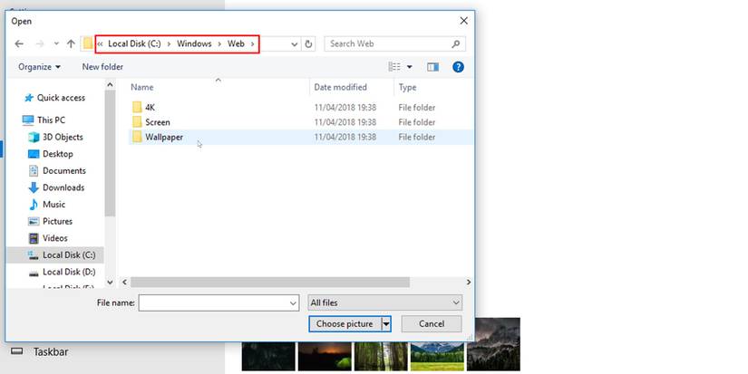 Default Display Pic Where Does Windows 10 Stores Its Default Wallpapers and Lock Screens?