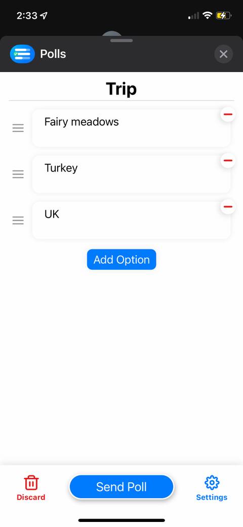 How to Create a Poll in an iMessage Chat