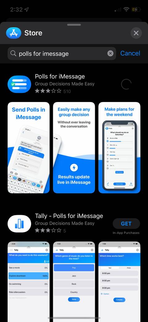 How to Create a Poll in an iMessage Chat