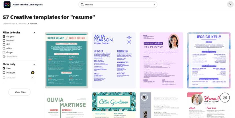 How to Create a Resume Using Adobe Express in 5 Easy Steps