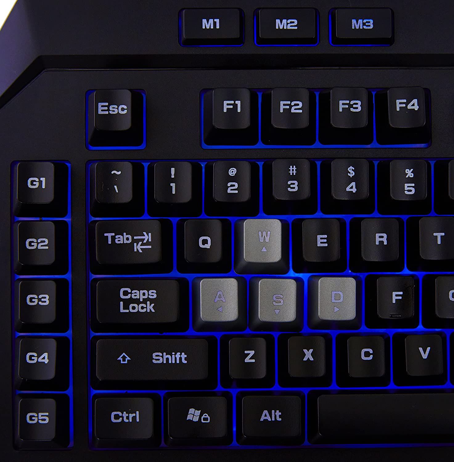Amazon Basics Gaming Keyboard Keys