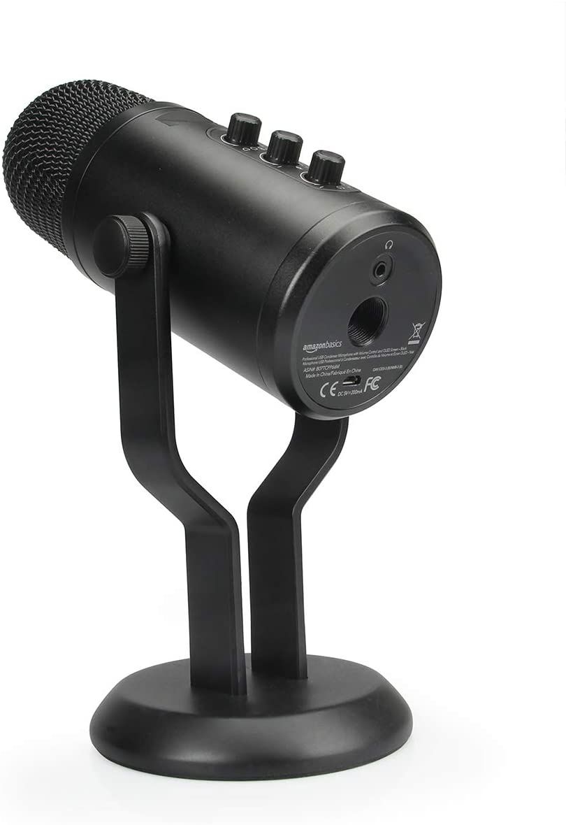 Amazon Basics Professional USB Condenser Microphone Tilt