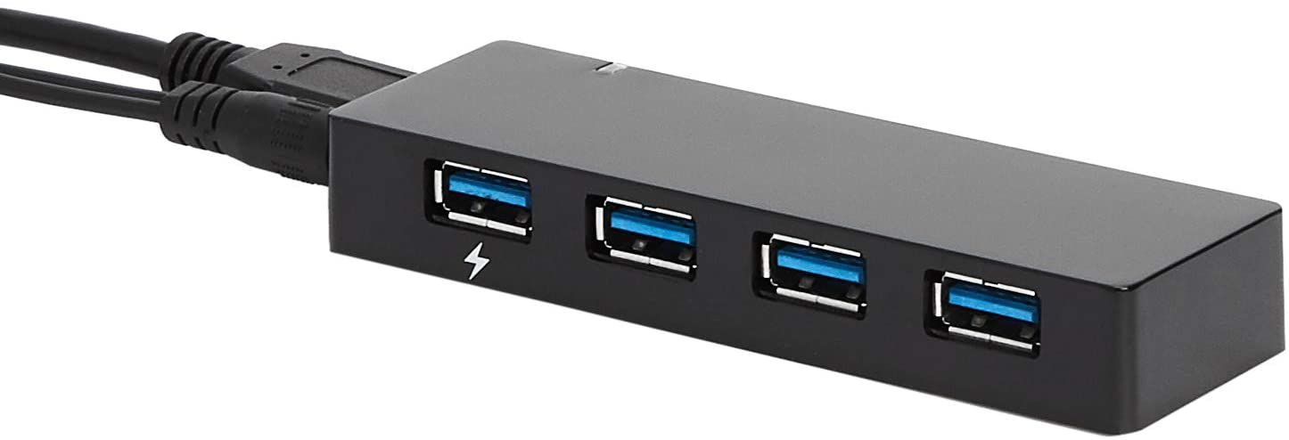 Amazon Basics Slim High-Speed 4 Port USB 3.0 Hub