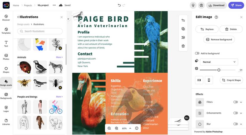 How to Create a Resume Using Adobe Express in 5 Easy Steps