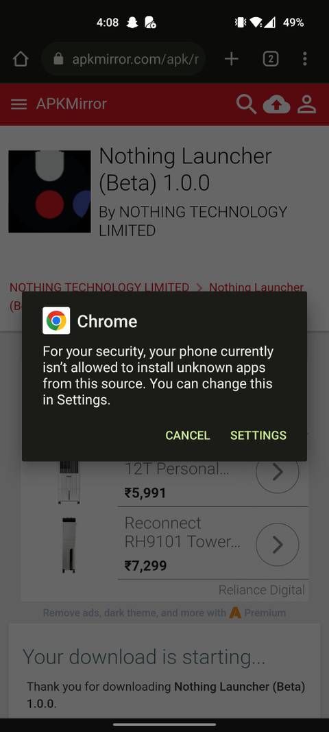 How to Install the Nothing Launcher on Any Android Phone