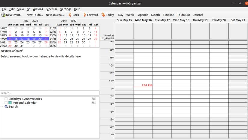 Stay Organized With These 7 Calendar Apps for Linux