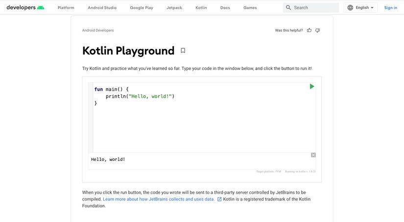 Example Kotlin Program How to Learn Kotlin With No Coding Experience