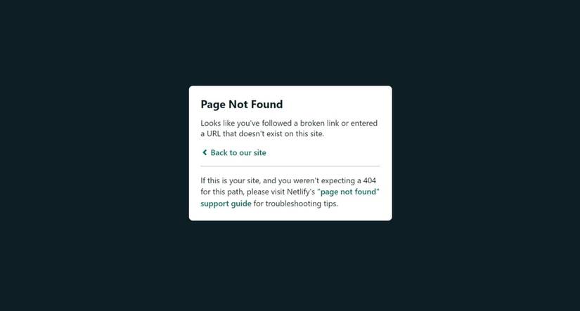 How to Fix a Failing Redirect on Netlify