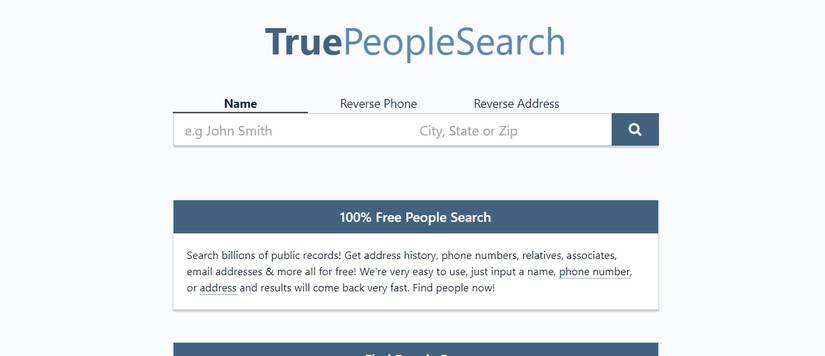 Search Someone 13 Websites to Find People on the Internet