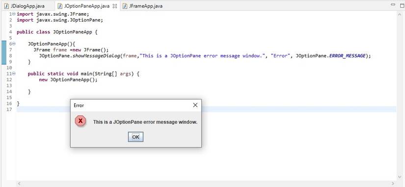 How to Create Dialog Boxes in Java