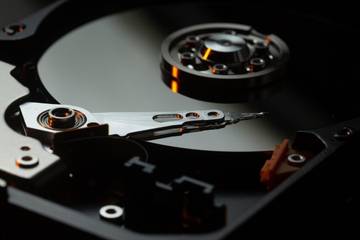 inside of a hard disk