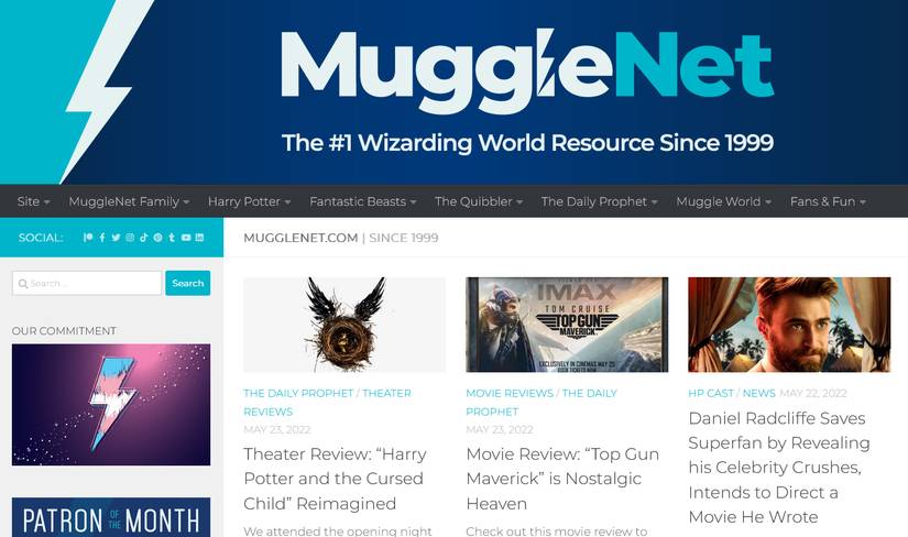 9 Websites All Harry Potter Fans Must Visit