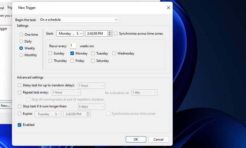 How to Enable Automatic Registry Backups in Windows 11