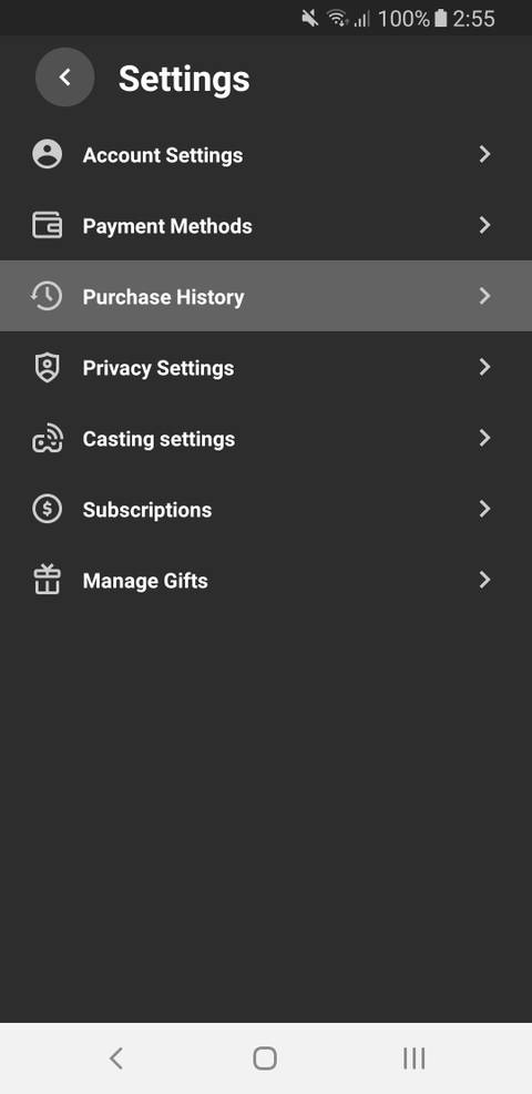 oculus app settings
