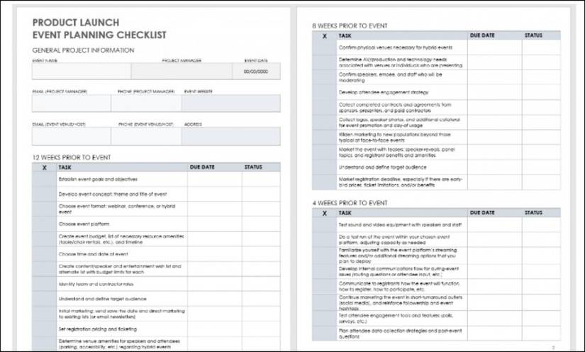 12 Free Checklist Templates to Help You Avoid Mistakes