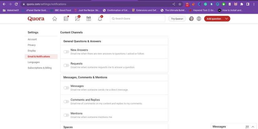 How to Stop Quora Email Spam