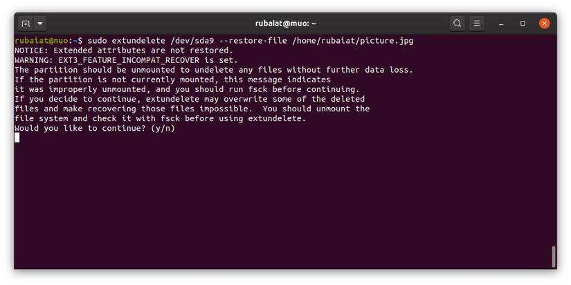 How to Recover Deleted Files on Linux
