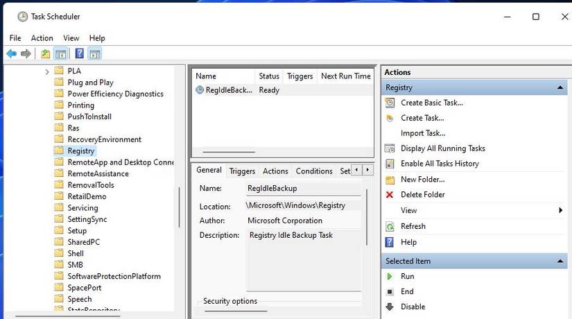 How to Enable Automatic Registry Backups in Windows 11