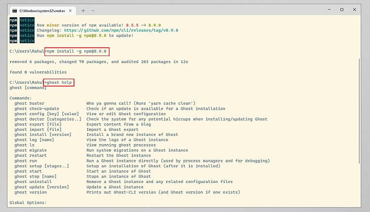 How to Install Ghost CMS on Mac and PC
